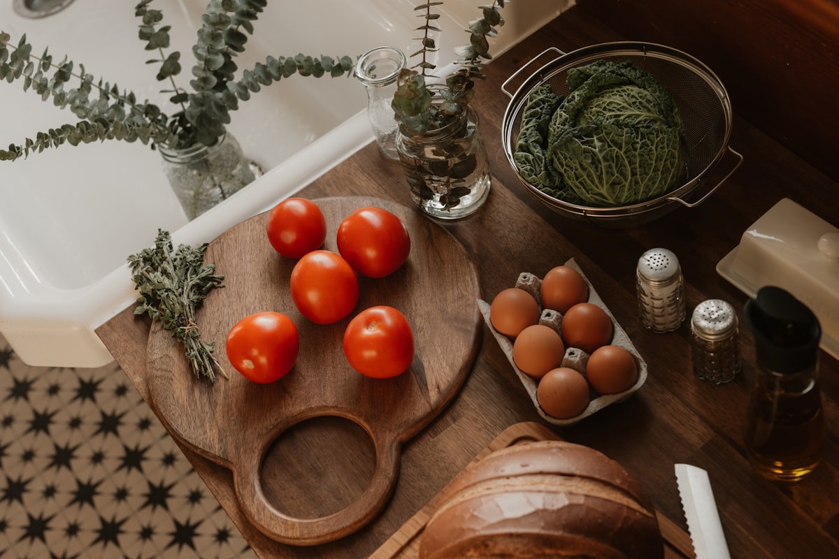 Mediterranes Salatgericht